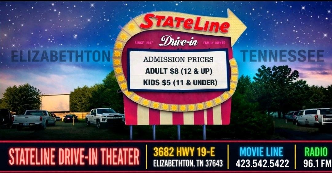 Stateline Drive-In Theatre Elizabethton